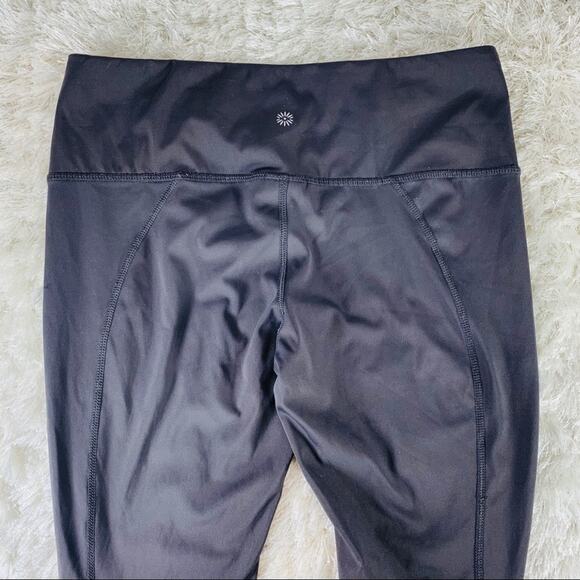 Tangerine Leggings Black Blue Colorblock Small - Picture 7 of 9